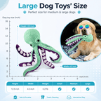 Squeaky Octopus Dog Toy