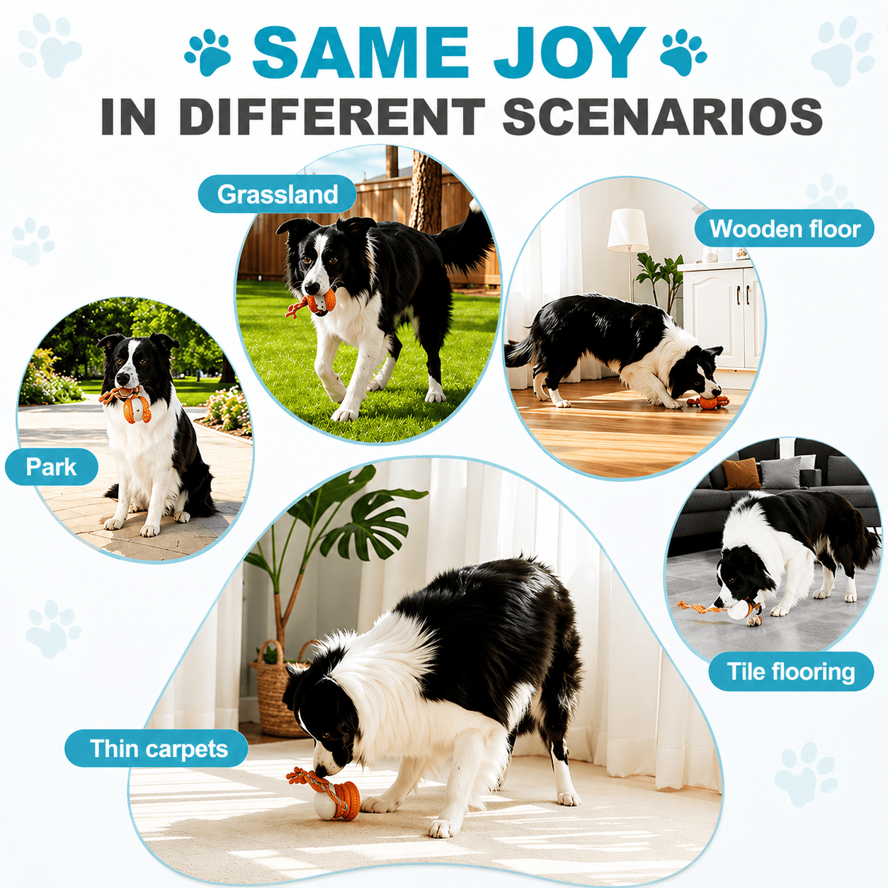 Interactive Dog Toy Ball – Automatic Moving Smart Ball for Dogs