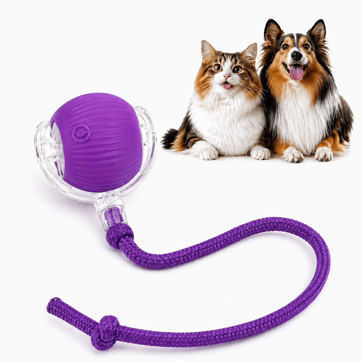 Rolling Fun Ball – Smart Interactive Pet Toy for Dogs & Cats
