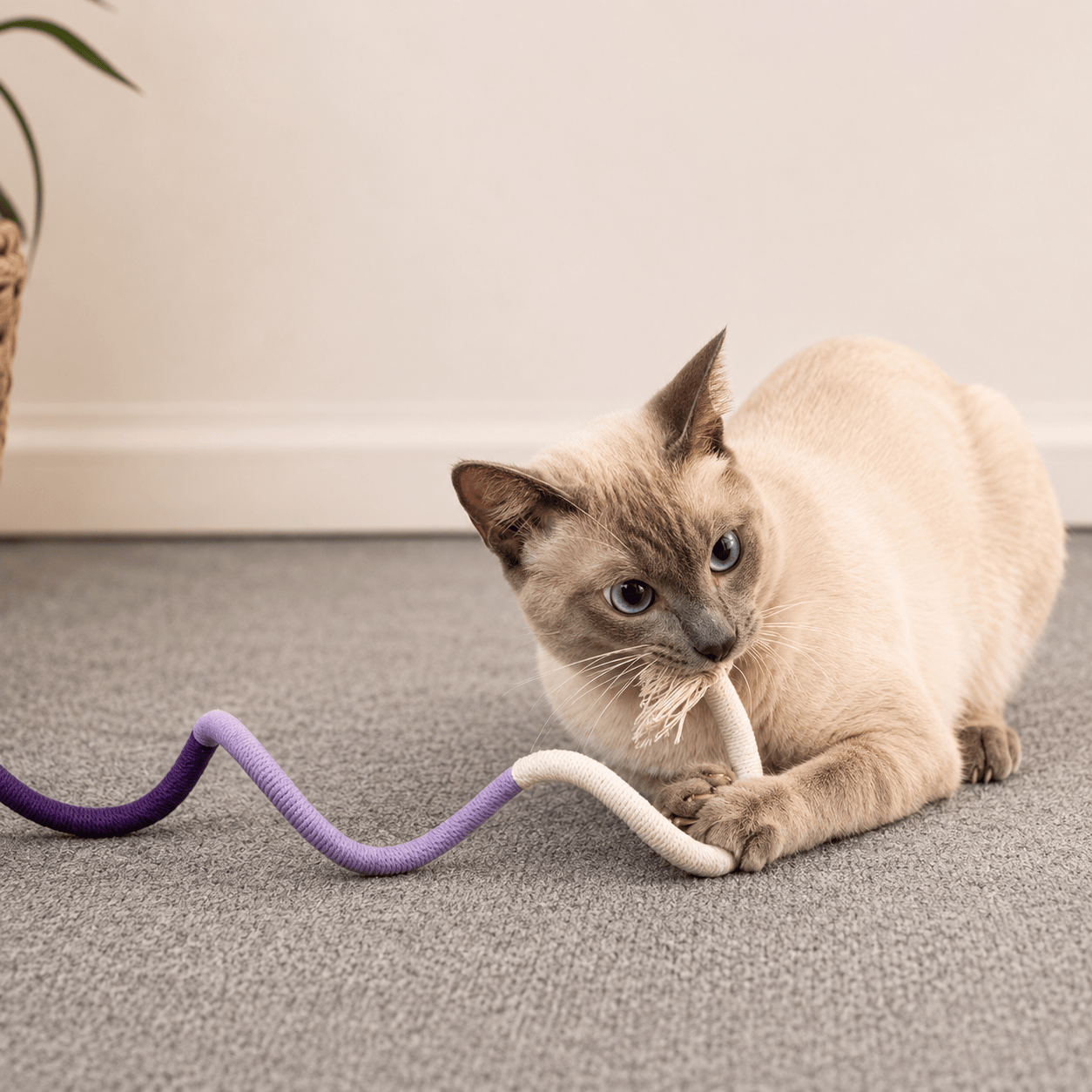 Cat Chew Rope Toys for Teeth Cleaning