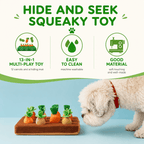 Carrot Garden Interactive Treat-Hiding Toy for Dogs