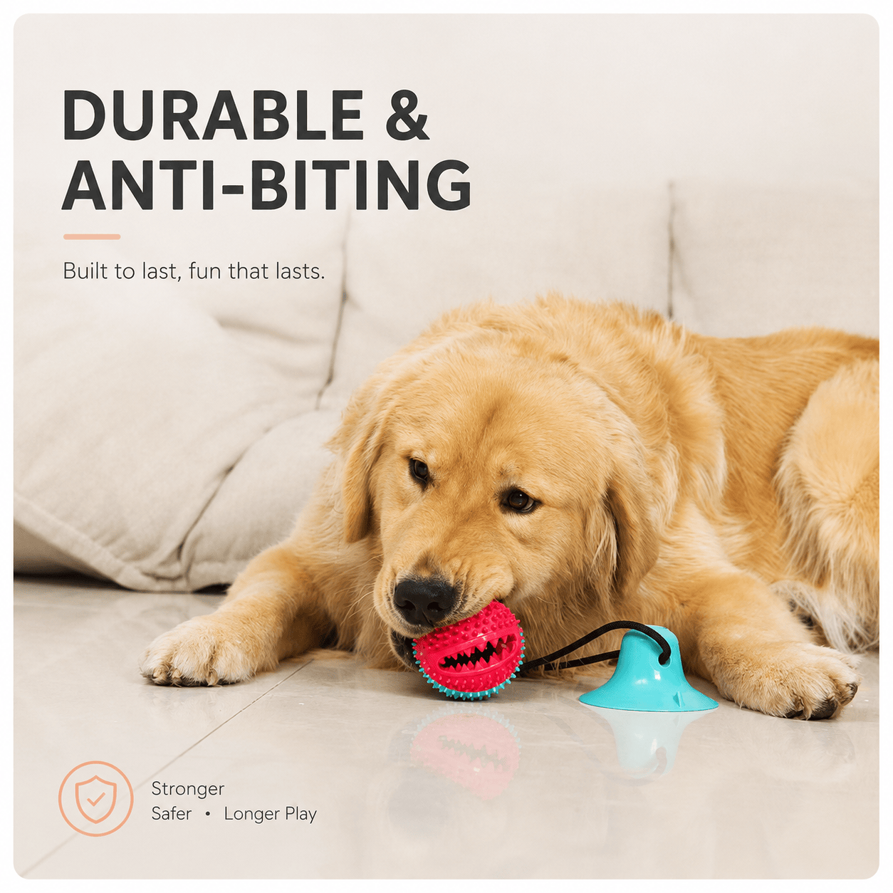 Dog Chew Toy for Aggressive Chewers