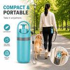 Dog Poop Scooper with Bags | Portable Pet Waste Cleaner