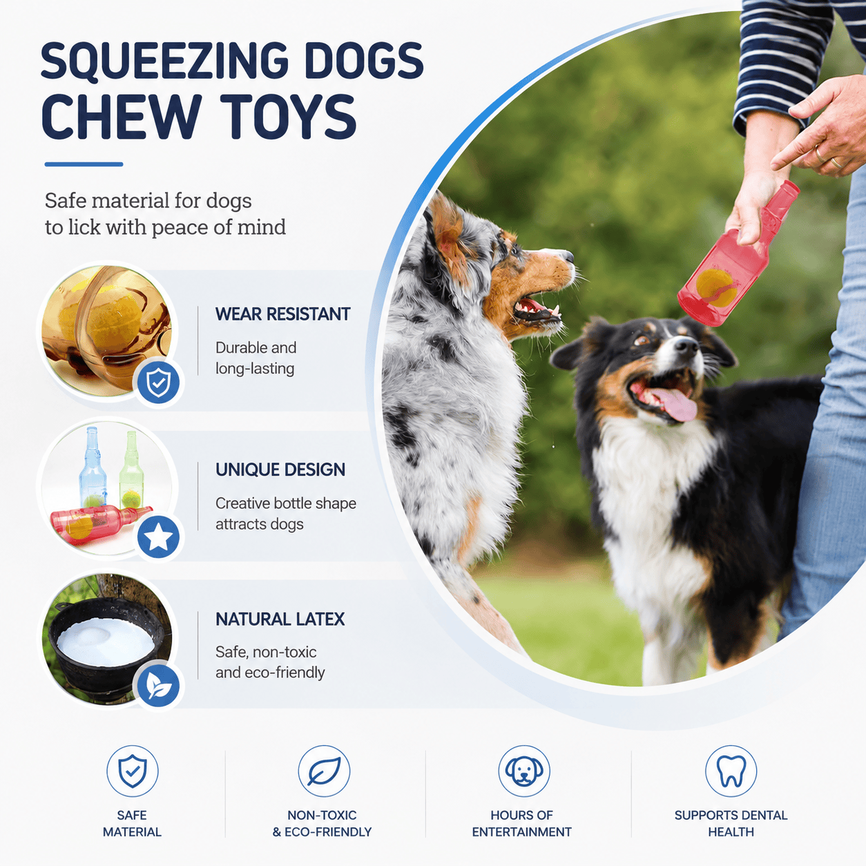 Bite-Resistant Tennis Ball Bottle Dog Chew Toy