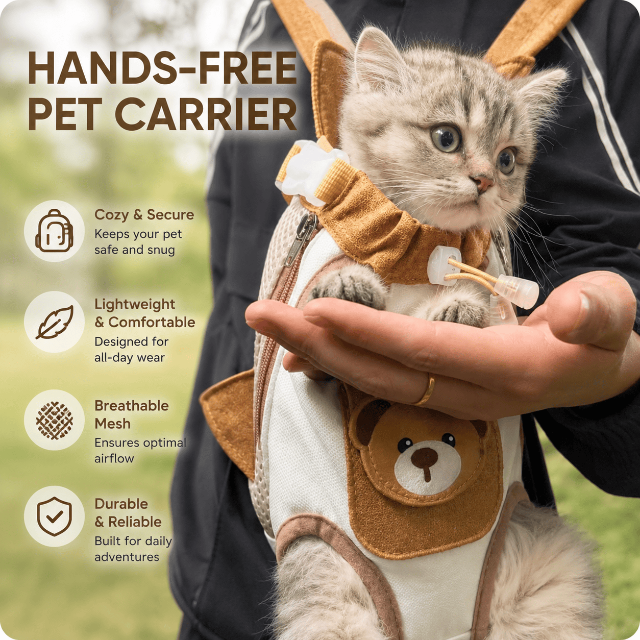 Dog Backpack Carrier – Take Your Pet Anywhere