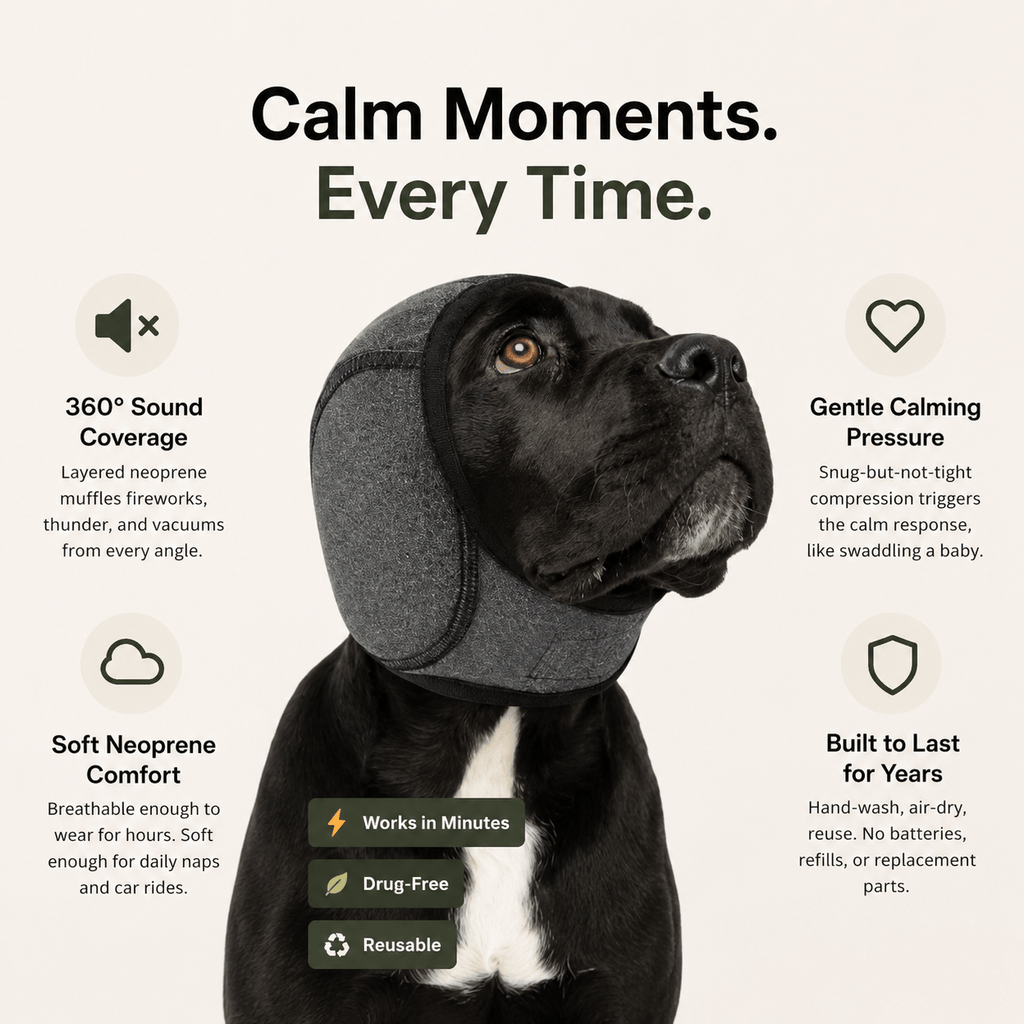 Noise Cancelling Dog Ear Wrap