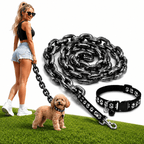 Funny Lightweight Faux Iron Chain Leash