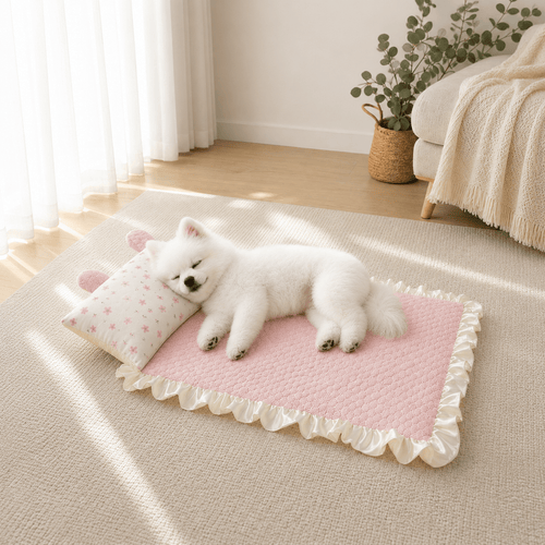 Cooling Rabbit Ear Pet Mat