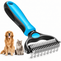 Dog Grooming Comb – Shedding & Detangling Tool Fursera