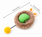 Plush Rolling Fun Ball – Smart Interactive Pet Toy for Dogs & Cats