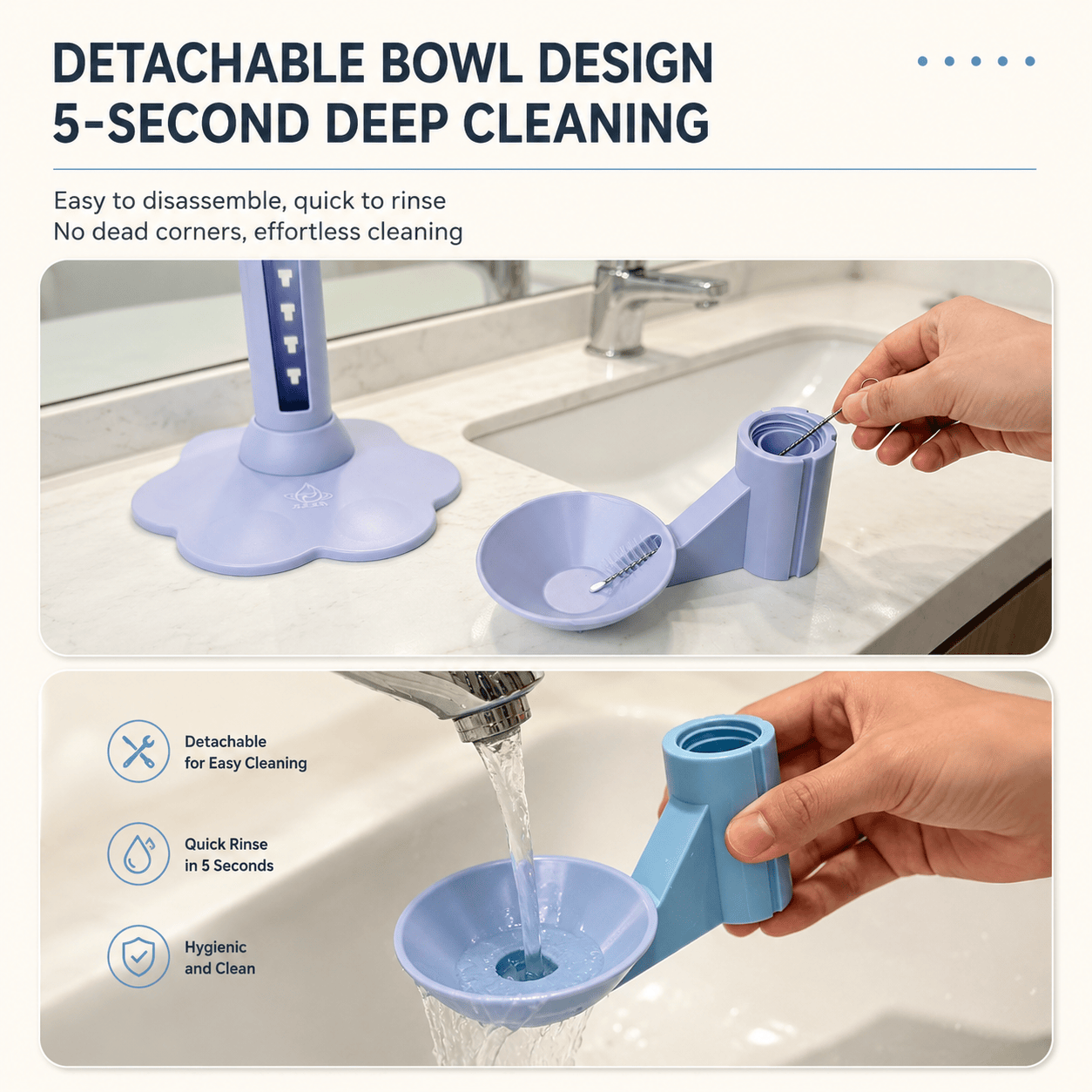 Adjustable Elevated Gravity Pet Water Dispenser