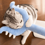 Interactive Plush Cat Toy – Long Teaser Wand for Indoor Cats Fursera