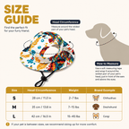 Cute Pet Sun Hat – Adjustable Outdoor Bucket Hat for Dogs & Cats Fursera