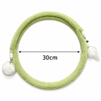 Foldable Spring Cat Tunnel with Interactive Feather Toys Fursera
