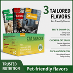 Trace Element Nutrition Pack for Cats & Dogs – Premium Meat Treats with Krill Oil & Fish Oil Fursera