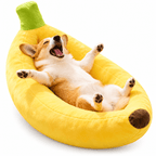 Banana Pet Bed for Cats & Small Dogs Fursera