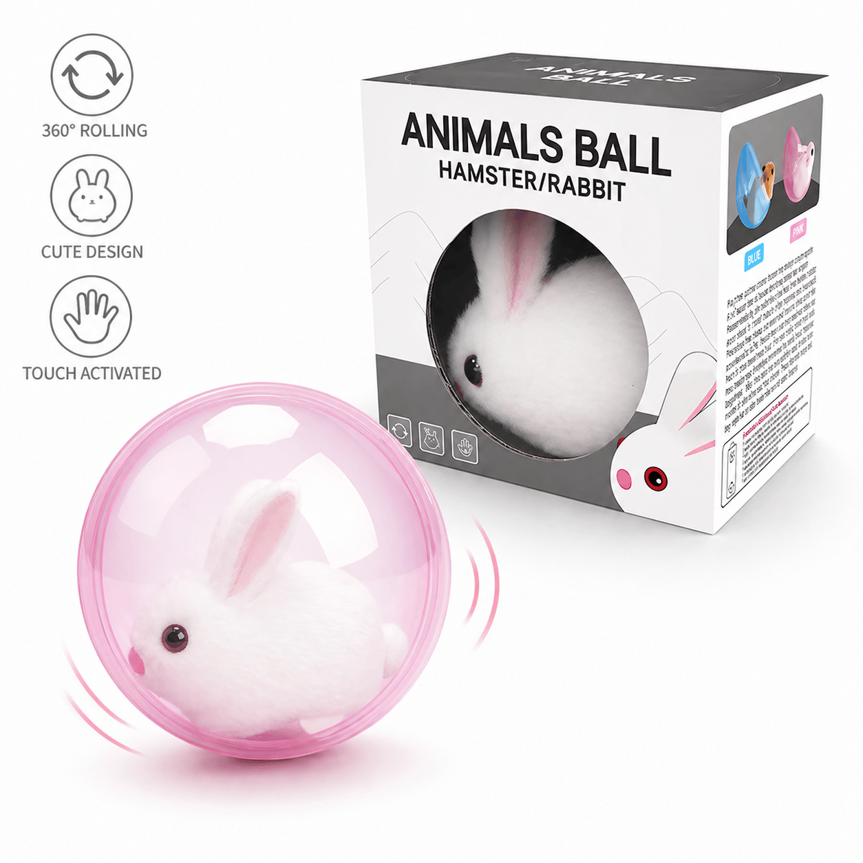 Electric Rolling Ball Cat Toy