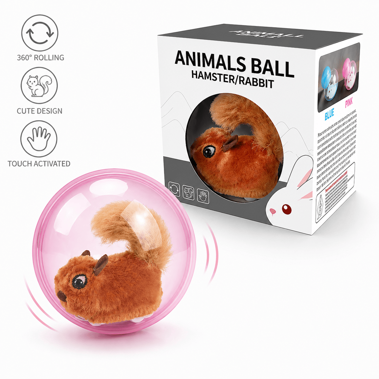 Electric Rolling Ball Cat Toy