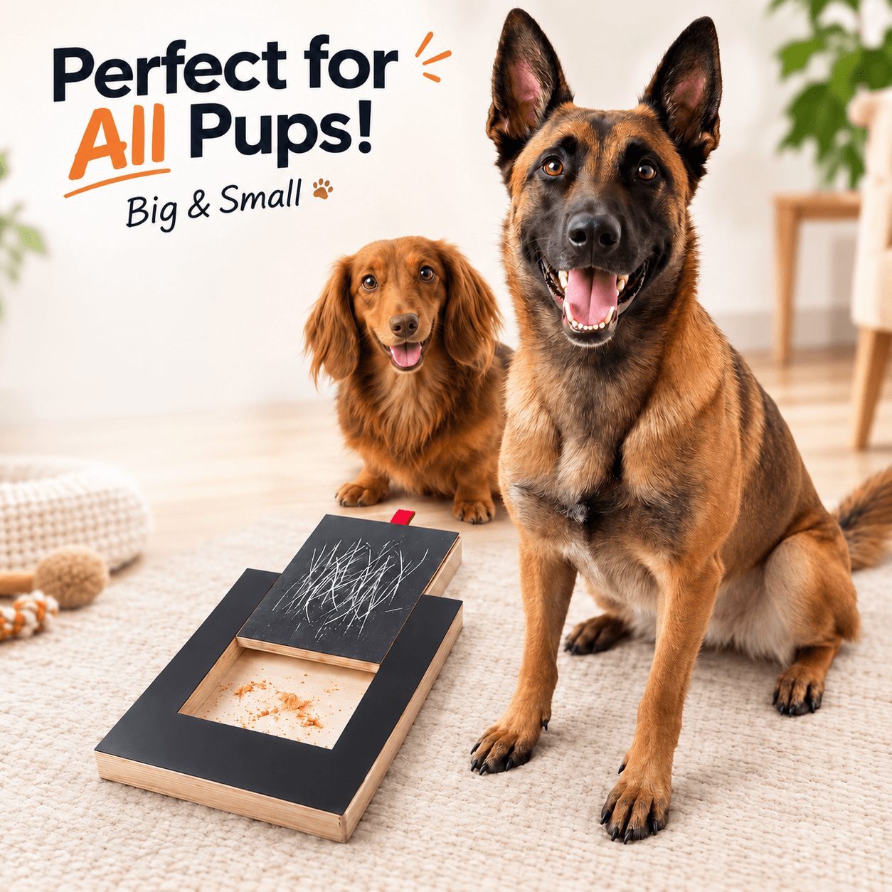 Dog Nail Scratch Board & Treat Puzzle Fursera