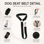 Adjustable Dog Car Seat Belt Fursera