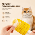 Pet Grooming Brush – Gentle Deshedding Comb for Cats and Dogs