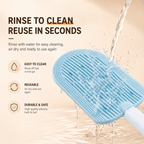 Pet Grooming Brush – Gentle Deshedding Comb for Cats and Dogs