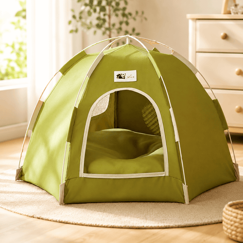 Tiny Luxury Pet Tent Bed