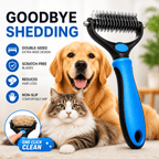 Dog Grooming Comb – Shedding & Detangling Tool