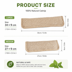 Catnip Sisal Cat Kicker Pillow
