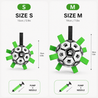 Interactive Dog Soccer Ball – Built for Active Outdoor Fun