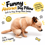 Funny Pooping Dog Plush Pillow – Realistic Novelty Dog Toy Fursera