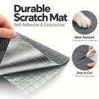 Self-Adhesive Cat Scratching Mat – Sofa & Wall Protector Fursera