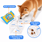 Tissue Box Dog Toy – Snuffle Treat Puzzle with Squeaker Fursera