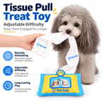 Tissue Box Dog Toy – Snuffle Treat Puzzle with Squeaker Fursera