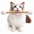 Large Sisal Catnip Kicker Toy – Solid Wood Core Fursera