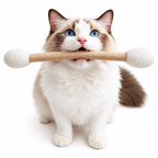 Large Sisal Catnip Kicker Toy – Solid Wood Core Fursera
