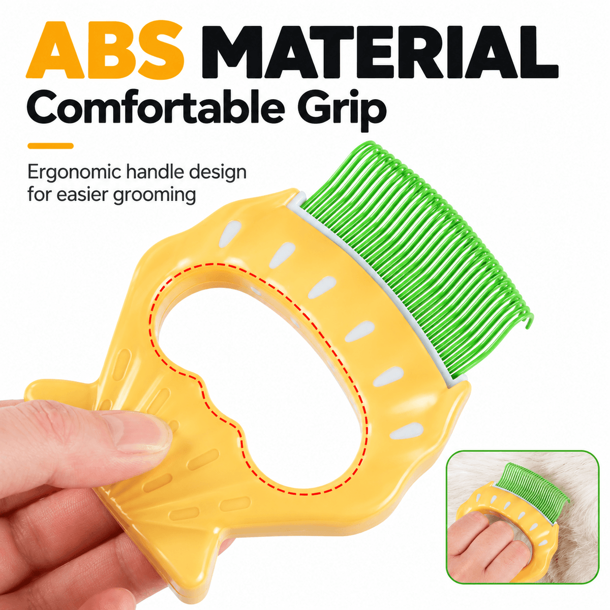 Cat Deshedding Comb – Loose Fur & Undercoat Remover Fursera