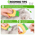 Cat Deshedding Comb – Loose Fur & Undercoat Remover Fursera
