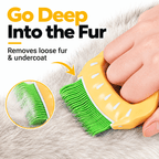 Cat Deshedding Comb – Loose Fur & Undercoat Remover Fursera