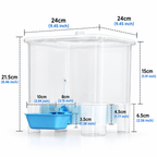 Automatic Pet Water Dispenser for Cats & Dogs Fursera