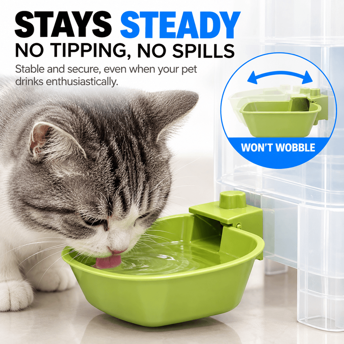 Automatic Pet Water Dispenser for Cats & Dogs Fursera
