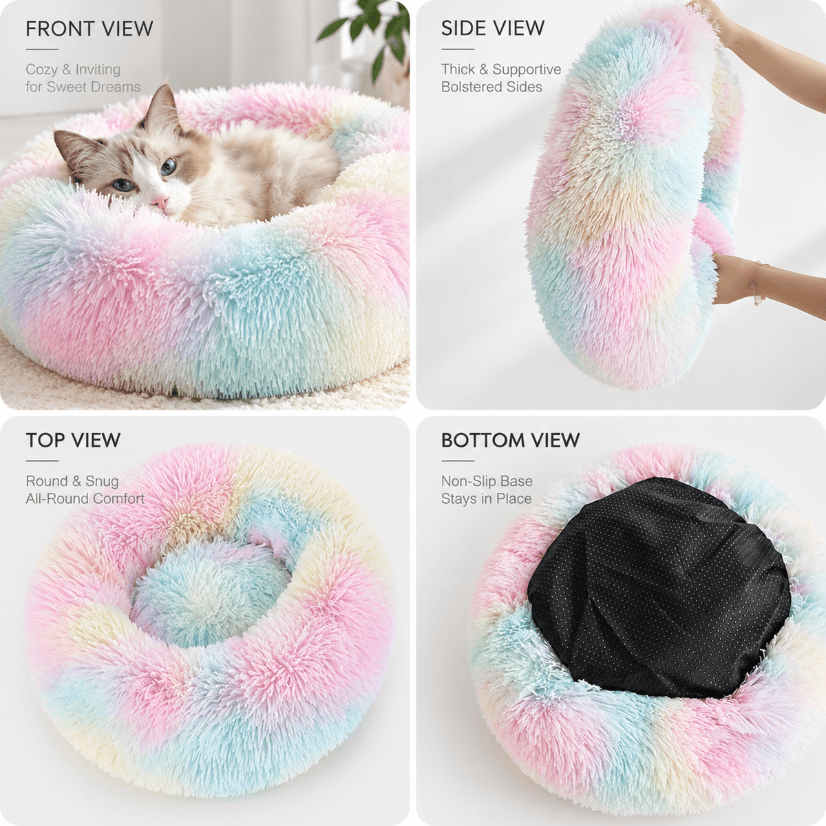 Cloud Calming Donut Bed - Anxiety Relieving Dog Bed Fursera