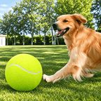 Giant Tennis Ball Dog Toy with Air Pump Fursera