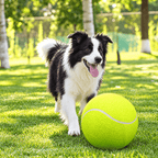 Giant Tennis Ball Dog Toy with Air Pump Fursera
