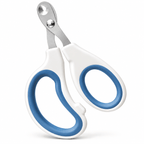 Cat Nail Clippers with Round-Hole Guide & Non-Slip Silicone Grip Fursera