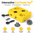 Interactive Cat Puzzle Feeder Toy Fursera