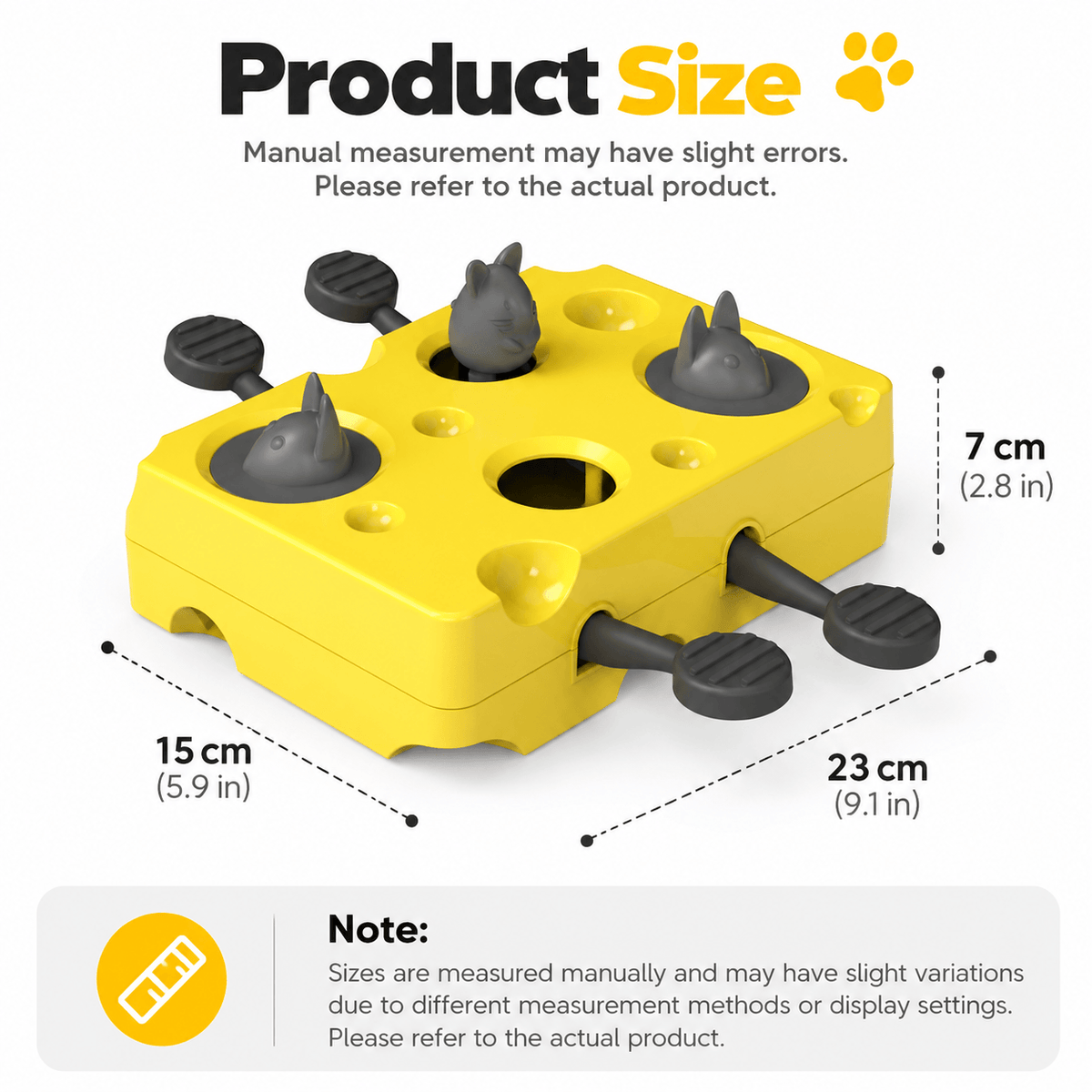 Interactive Cat Puzzle Feeder Toy Fursera