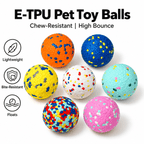 Heavy-Duty E-TPU Dog Ball for Aggressive Chewers Fursera