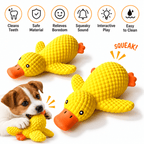 Squeaky Latex Duck Dog Toy Fursera