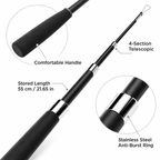 Extra-Long Telescopic Feather Cat Wand Fursera